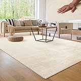 Paco Home Moderner Kuscheliger Wohnzimmer Teppich Kurzflor waschbar...