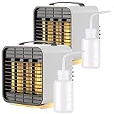 Sichler Haushaltsgeräte Akku Klimaanlage Camping: 2er-Set...