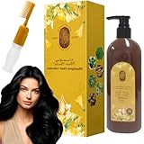 Nourishing Haarfarbe auf Pflanzenbasis Haartönung Braun, 2025 Neu Black...