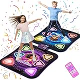 Handwell Tanzmatte Kinder Geschenke: 2 Spieler Leuchtende Tanzmatte mit...