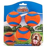 Chuckit! Ultra Ball Hundespielzeug-Ball, langlebig, Gummi, hohe...