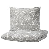 IKEA JÄTTEVALLMO Bettwäsche Sets Grau Blau Rosa 140 155 200 240cm...