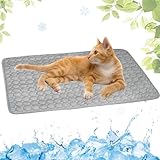 LEZUAN Kühlmatte Hunde, Selbstkühlende Hundematte, Kühldecke Katzen,...