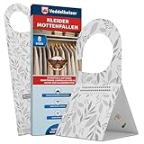 Veddelholzer 8X Kleidermotten Falle Mottenfalle gegen Kleidermotten im...