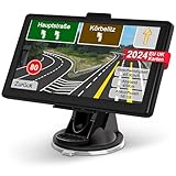 GPS Navi Navigationsgerät für Auto 2024 - Lehwey LKW Navigation für Auto...