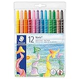 STAEDTLER 221 NWP12 - Noris Club Wachs-Twister, Wachs-Malstifte, 12...