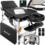 KESSER® Mobile Massageliege 80 cm Breit klappbar & höhenverstellbar 3...