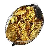 SOPOTUTU 100Stücke Piraten Goldmünzen für Schatzsuche Kindergeburtstag...