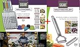 Novabest Gigant Multihobel + V-Messer + Edelstahl-Schäler (Gesamt 4...