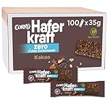 Haferriegel | Corny | Haferkraft Zero | Kakao, ohne Zuckerzusatz | 125 kcal...