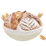 Ghazpmuk Gärkörbchen, Gärkorb, Rundes Gärkorb Zum Brotbacken-Set,...