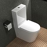 Mai & Mai Stand-WC 179T aus Keramik spülrandloses-WC 36x63x82cm...