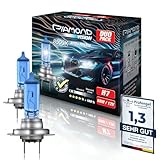 Diamond Vision 2x H7 Lampe Auto H7 12V 55W | 8500K Xenon Look Kaltweiß |...