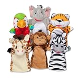 Melissa & Doug Safari Friends Handpuppen | Handpuppen und Theater | weiches...