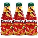 Develey – TexMex Salsa Sauce – 3er Pack (3 x 250ml) – Scharf-ruchtig...