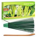 SCENTORINI Citronella Räucherstäbchen, Zitronengras Incense Set 120...