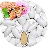 EinsSein 1kg Hochzeitsmandeln Imposante weiss matt Mandeln Hochzeit...