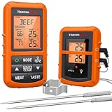 ThermoPro TP20 Digital Funk Bratenthermometer 150m Reichweite...