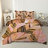 phonxia Retro Bettdecke 240x220 cm - Abstrakt Bettdecke 220x240 4...