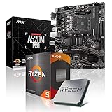 Memory PC Aufrüst-Kit Bundle AMD Ryzen 5 4500 6X 3.6 GHz, A520M-A Pro,...