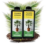 2x 1L Natürlicher Hanfpalmendünger 2L Hanfpalme Dünger Palmendünger 2...