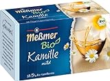 Meßmer Bio Kamille | mild | 18 Teebeutel | Vegan | Glutenfrei |...