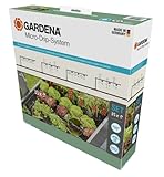 Gardena Micro-Drip-System Tropfbewässerung Set Hochbeet/Beet (35...