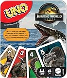 Mattel Games UNO Jurassic World Rebirth-Kartenspiel in einer Sammeldose...