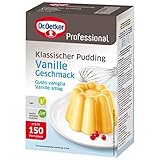 Dr. Oetker Professional Klassischer Pudding mit Vanille-Geschmack,...