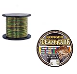 Konger Angelschnur Team Carp Camou Rainbow 600m Spule Monofile Karpfen...