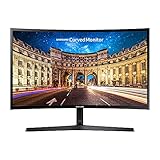 Samsung Curved Monitor C24F396FHR, 24 Zoll, VA-Panel, Full HD-Auflösung,...