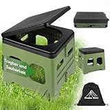 Diealles Shine Campingtoilette Faltbar, Tragbare Mobile Toilette, Notfall...