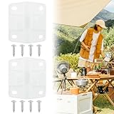 UTTASU Coleman Ersatz-Scharnier-Set für Kühlboxen – 2 Scharniere + 8...