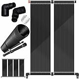 KESSER® Solarkollektor Poolheizung Warmwasser Heizung Solarheizung für...