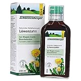 Schoenenberger Löwenzahn, Naturreiner Heilpflanzensaft bio (1 x 200 ml)
