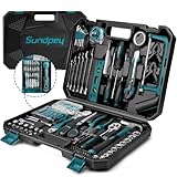 Sundpey 257 tlg Werkzeugkoffer Gefüllt - Universelles Handwerkzeug-Set mit...