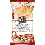 De Rit - Kichererbsen-Chips Paprika - 75 g - 8er Pack