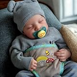 JIZHI Reborn Puppe Lebensecht, 51CM 20 Zoll Reborn Puppen Lebensecht...