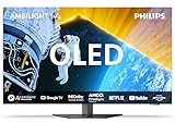 Philips Ambilight 55OLED809 4K OLED Smart TV - 55-Zoll Display mit P5 AI...