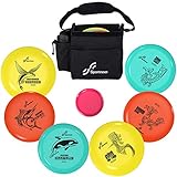 Sportneer Disc Golf Set, 6 Stück Wurfscheibe für Erwachsene Kinder,...