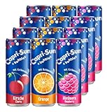 Capri-Sun bubbles Mix bestehend aus 4 x Kirsche, 4 x Orange, 4 x Himbeere...