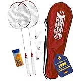 Best Sporting Badminton Set 260 XT – Mit 2 leichten Schlägern, 3 Bällen...