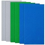 HOTUT Bauplatte Kompatibel mit Meisten Marken, 6 Platten-Set Classic...