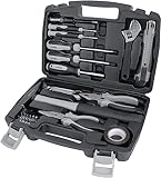 Amazon Basics Werkzeug-Set für den Haushalt, Stahllegierung, 32 Teile,...