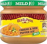 Old El Paso Tortilla Salsa Dip Cheese and Red Pepper – Mild-cremige...