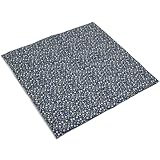 Rapssamenkissen 40x40cm 4-Kammer XXL Bio Stoff Blümchen-blau -...