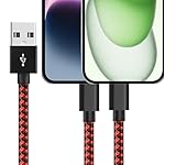 FWCLO i.Phone Ladekabel, MFi-zertifiziert, 2 Stück, 3 m, USB-Handy-Kabel,...