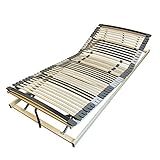 AM Qualitätsmatratzen Ergonomischer 7-Zonen Lattenrost - 90x200 cm -...