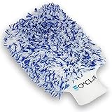 O’CLIN Mikrofaser Waschhandschuh – Saugfähiger weicher...
