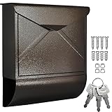 ALSTEN TECH Designer Briefkasten Wandbriefkasten Postkasten mit...